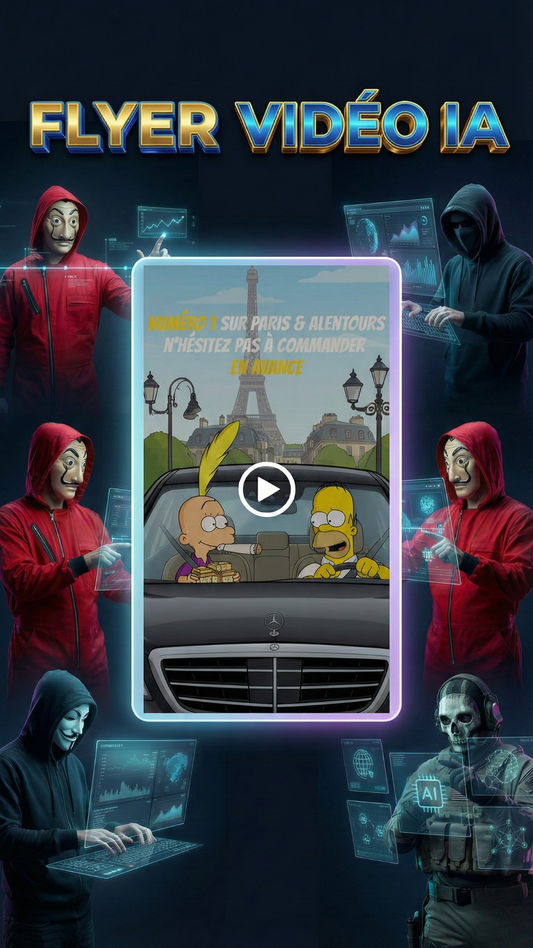 Flyer vidéo IA